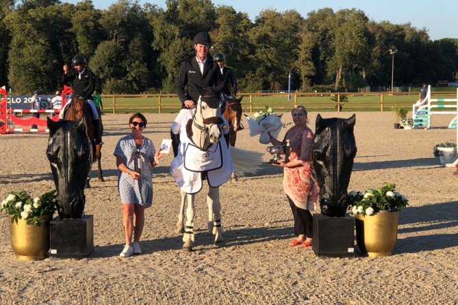 Win for FTS Killossery Konfusion and Jos Verlooy in the 1m50 class at CSI3*** Gassin
