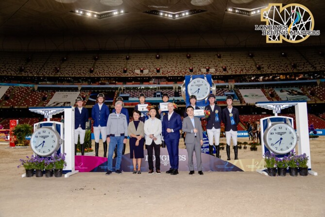 Victory for Jos Verlooy in the International Team Competition at CSI3*** Beijing Bird's Nest