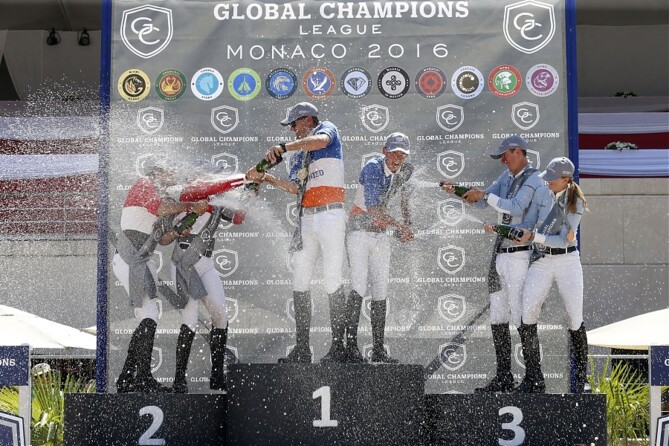 3rd Place for Antwerp Diamonds team @ Global Champions League Monaco