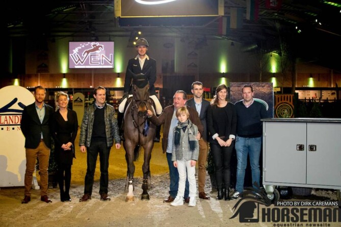 Jos Verlooy best rider at CSI2* Lier