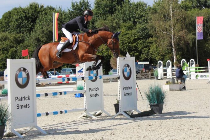 Arjo won the CSI1* Grand Prix class at Lier