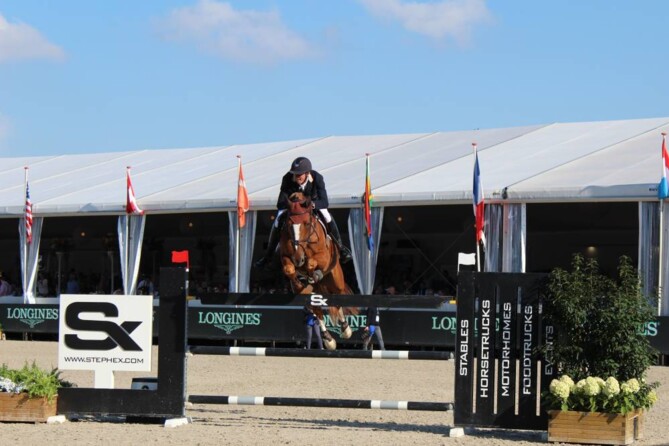 Nice results for Jos at the Helsinki International Horse Show