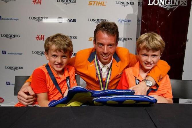 Harrie Smolders at number 2 on the FEI World Ranking List
