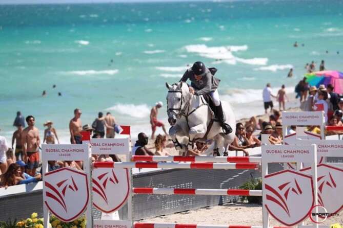 3rd and 6th place for Jos with Caracas and Herald van't Ruytershof at CSI5***** GCT/GCL Miami