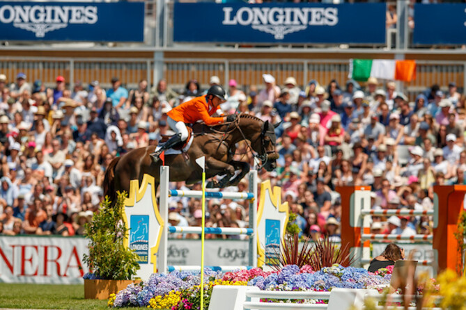 Silver Medal for the Netherlands at the Longines FEI Jumping Nations Cup CSIO5*La Baule.