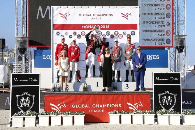 3rd place for the Montreal Diamonds at CSI5* GCL Monte Carlo (Monaco)