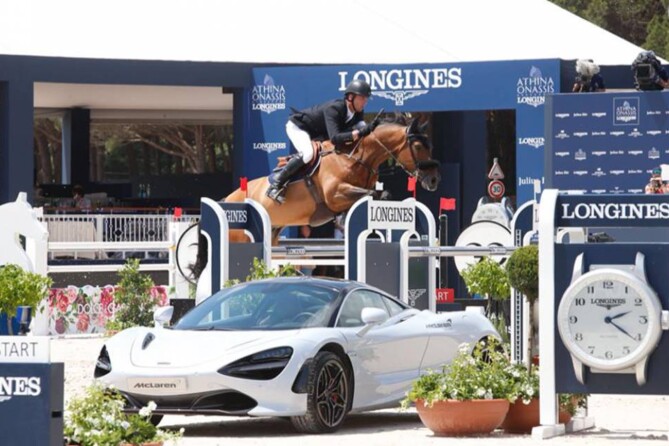 3rd place for Zinius and Harrie in the 1m55 class at CSI5* LGCT @ Paris