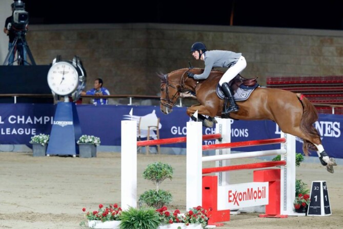 Victory for Jos and Igor in the 1m55/1m60 Qualifier of the Grand Prix at CSI5***** GCT/GCL Doha
