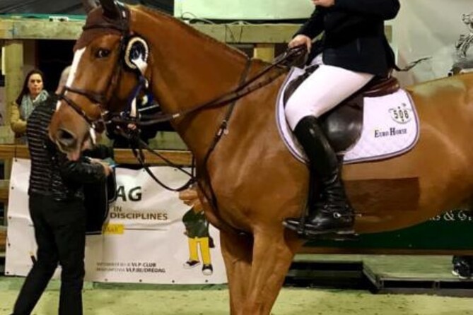 3rd place for Jos and Igor in the 1m50 LR class at CSI5*-W Mechelen