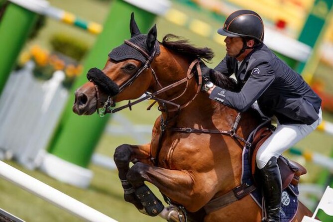 Victory for Harrie and Zinius in the Grand Prix of CSI2** Gent