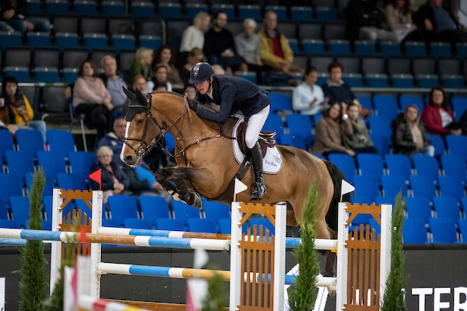 Triple win for Jos at CSI3*** Bonheiden