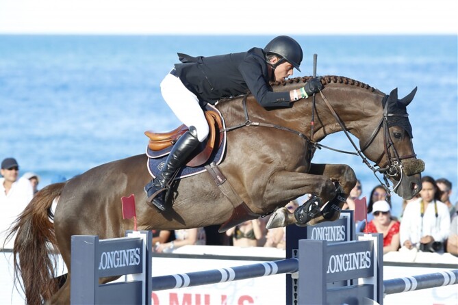2nd place for Harrie and DON VHP Z at the CSI5***** LGCT GP Miami