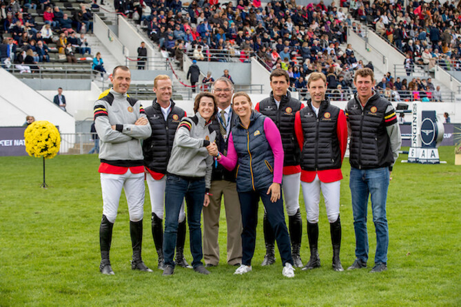 Silver for Team Belgium at the first leg of the Longines FEI Jumping Nations Cup at La Baule