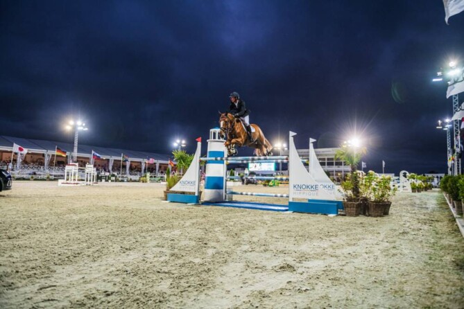 3rd place for Jos and Igor in the 1m55 Grand Prix at CSI3*** Knokke