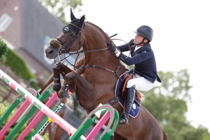 4th place for Harrie and Don VHP Z in the LR 1m60 Grand Prix of CSI5***** GCT Valkenswaard