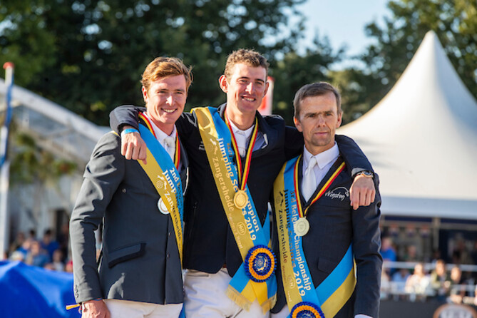 Gold Medal for Jos and Varoune at the Belgian Championships of 2019