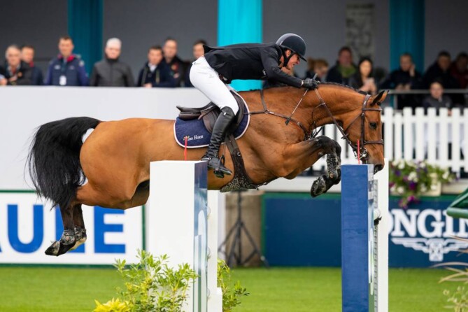 5th place for Jos and Jenco DW in the 1m45 Speed Stake at CSI5* Tryon