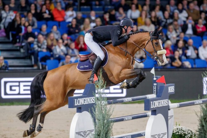 4th place for Jos and Jacobien Dwerse Hagen in the LR 1m55 at CSI5*-W Stuttgart