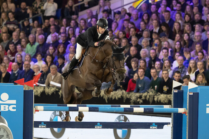 9th place for Harrie and Don VHP Z in the 1m50 class at CSI5***** Prague