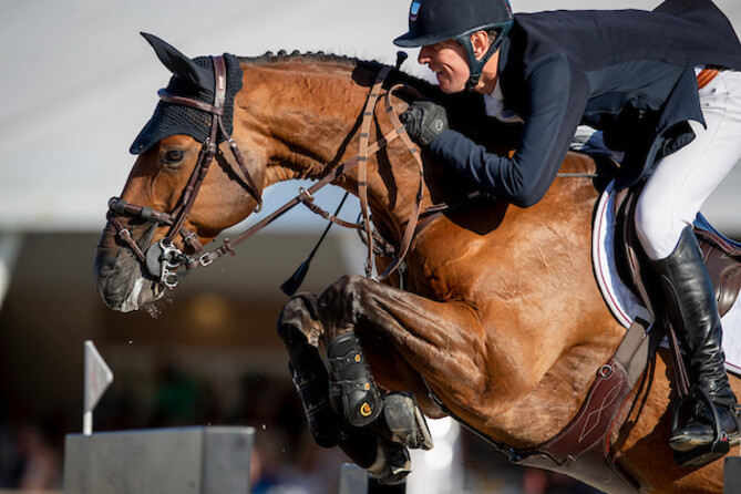 4th place for Jos and Varoune in the 1m45 Grand Prix with Jump Off at CSI2** St- Tropez (FRA)
