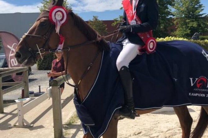 2nd place for Dimme D'haese and Empress EH Z at Vor Final Championship