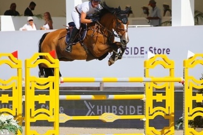 Win for Emma Stoker and Japatero VDM in the 1m40 class at CSI2** St Tropez