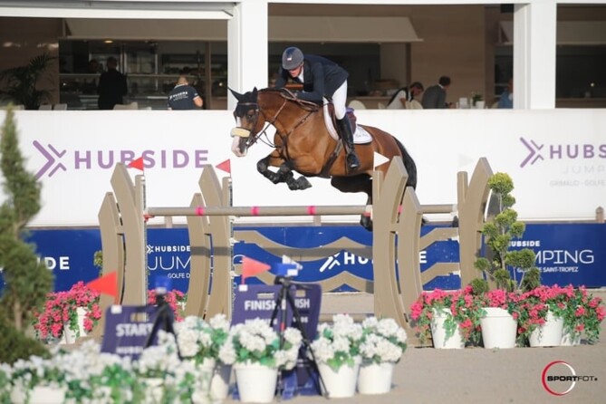 Win for Jos and Jacobien Dwerse Hagen in the 1m55 Speed class at CSI4**** Valkenswaard